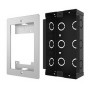 Akuvox R20A/R25A IN-WALL MOUNTING BOX Silver